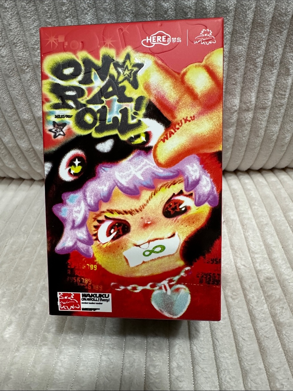 WAKUKU - On A Roll Series Vinyl Plush. New. Not opened. You could get a secret!